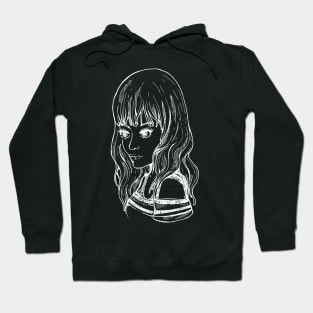 Portrait line art Hoodie